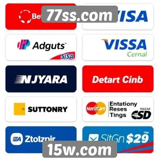 Comparativo de métodos de pagamento em 77ss.com